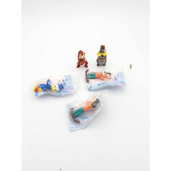 Long John Silvers Disney Channel Character Set Of 5 - Picture 1 of 7